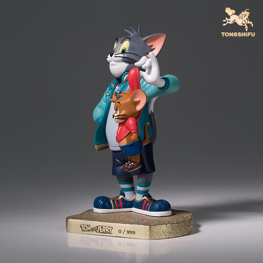 铜师傅 正版授权《猫和老鼠》AC款 限量手办 桌面铜摆件工艺品 商品图1