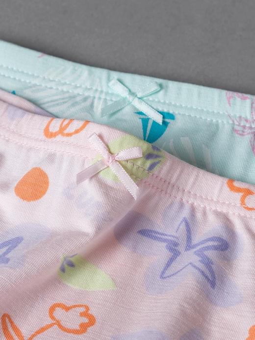 SCHIESSER德国舒雅儿童女童夏日海洋系列莫代尔面料平角小裤单条装 3F/24326T 商品图2