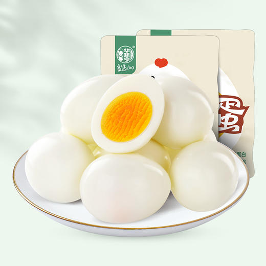 白煮蛋280g 8个鸡蛋无壳优质蛋白原汁原味真空便携包装休闲零食 商品图7