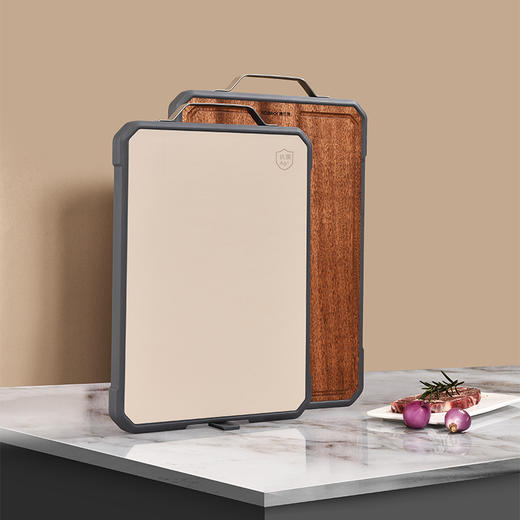 心选丨康巴赫鸟檀木系列抗菌双面板菜板 商品图1