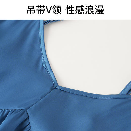 【专柜同款】I‘d爱帝奢华缎面国风印花居家服 商品图2