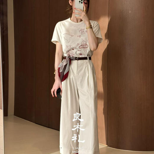 【预售7天】阔腿直筒裤 商品图1