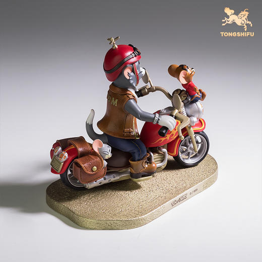 铜师傅 正版授权《猫和老鼠》AF款 限量手办桌面铜摆件家居工艺品 商品图2