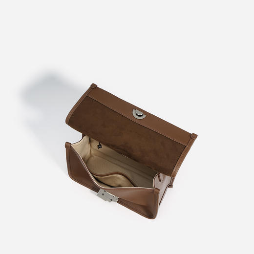 【预售3天】新款单肩斜挎包2025通勤百搭小方包小众设计时尚链条包F9677B 商品图7