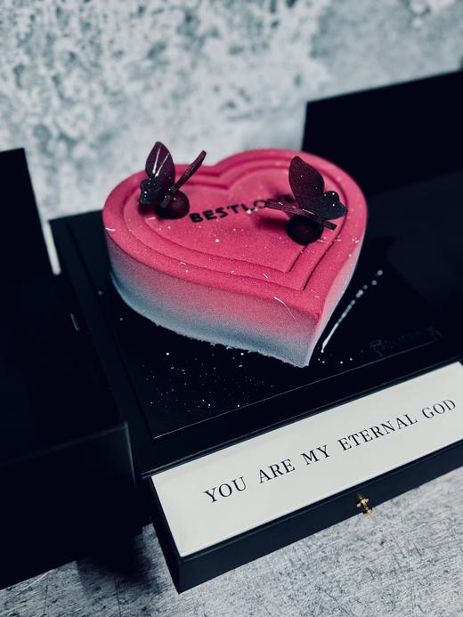 阶梯爱心慕斯（带礼盒包装） 商品图3