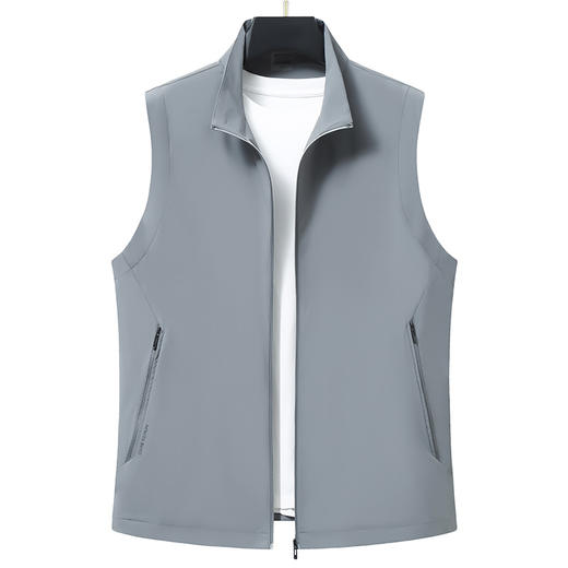 【防晒马甲】【DWN】大依优型大码立领马甲外套皮肤衣防晒外套坎肩加肥加大码上衣薄款 商品图1