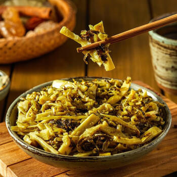 越江南雪菜雷笋200g+绍兴梅干菜200g咸榨菜鲜嫩干货免洗下饭菜梅菜扣肉 /粮油调味 /调味品 /榨菜/酱腌菜 商品图3