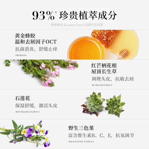 保税直发 Leonor Greyl 蜂胶精华洗发水 200mLx2 商品图3