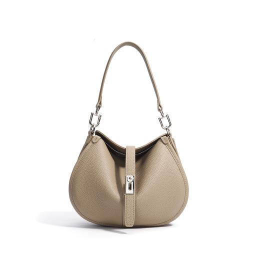 【预售3天】2025新款手提单肩包小众设计高级月牙包时尚简约通勤斜挎包FD9951 商品图7