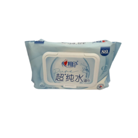 心相印 超纯水湿巾 80片/袋