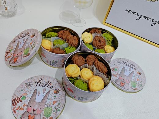 欢乐兔铁盒曲奇（约250克/盒） 商品图0