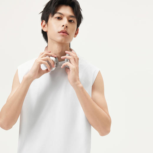 gxg.jeans男装 多色个性刺绣宽松圆领无袖背心男 25年夏热卖 商品图2