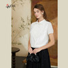司歌短袖翻领衬衫女精致优雅T911071Y 商品缩略图4