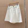 天丝牛仔短裤五分裤 商品缩略图0