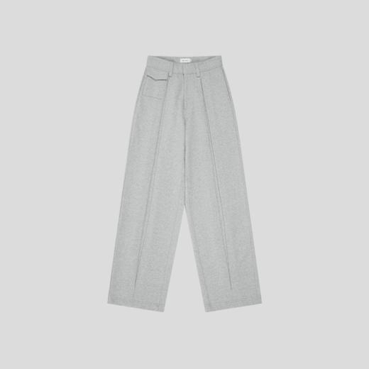 GOODBAI 23编号logo印花茧形双折高腰休闲卫裤 商品图2