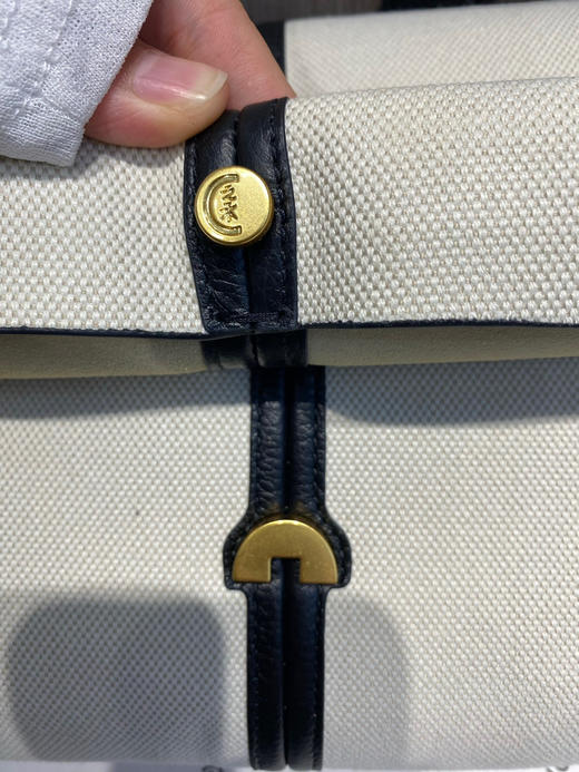 之禾亚麻棉拼皮帆布思丽特手提斜挎包 🉐💰550 商品图7