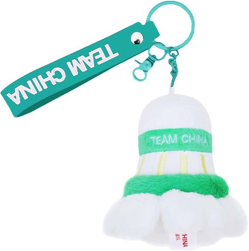 羽毛球毛绒钥匙扣 商品图3