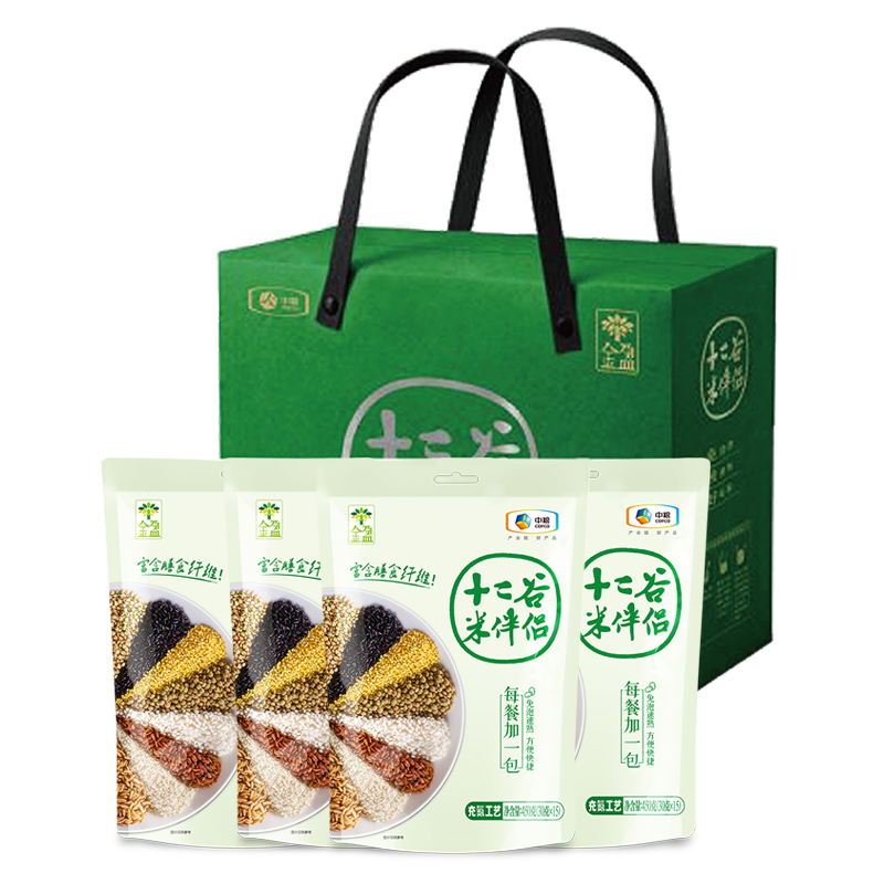 中粮金盈十二谷米伴侣礼盒