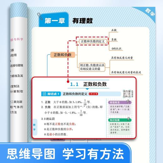 趣味速记【初中数理化一本全】考点及公式定律突破中考基础知识速记 商品图2