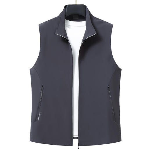 【防晒马甲】【DWN】大依优型大码立领马甲外套皮肤衣防晒外套坎肩加肥加大码上衣薄款 商品图2