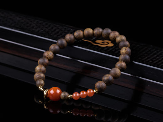 XY0334沉香+南红个性穿搭手串 商品图7