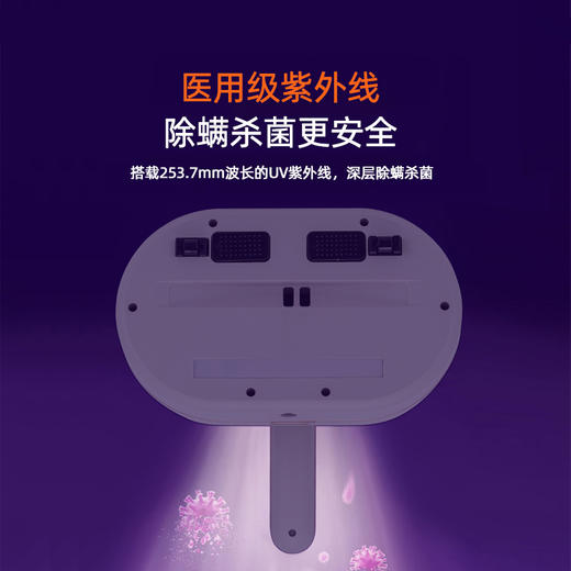 山水（SANSUI）吸尘除螨仪（无线双杯滚刷）SCM-E12 商品图3