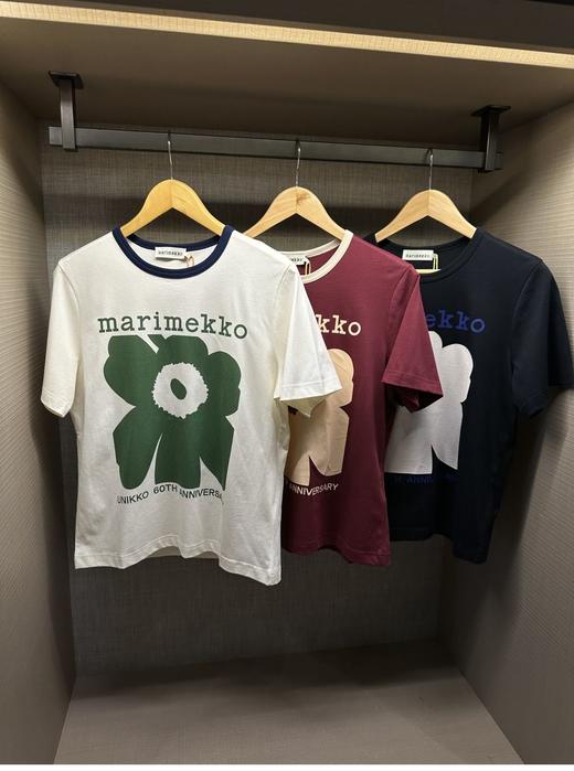 芬兰品牌【Unikko游霓可印花】亚洲限定系列Marimek*ko短袖T恤 商品图0