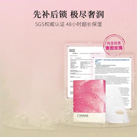 【跨境商品】郑州保税仓 | canvas卡芬诗玫瑰保湿精华面膜5片 不支持七天无理由，介意慎拍！ 商品图4