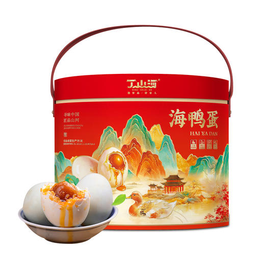 丁山河 红树林海咸鸭蛋65克×18枚 商品图0