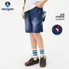 【纳维凯尔】【天丝软牛仔】【120-165】Navigare意大利小帆船童装男童工装短裤五分裤子 商品缩略图1