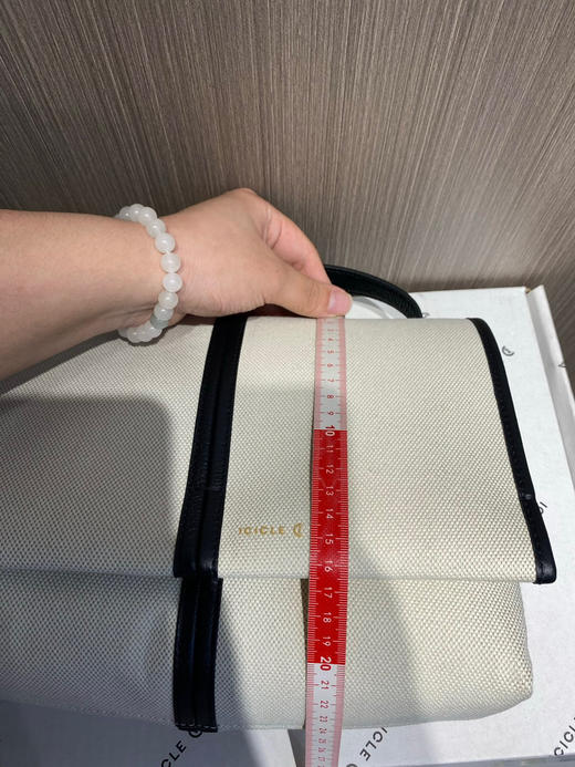 之禾亚麻棉拼皮帆布思丽特手提斜挎包 🉐💰550 商品图12