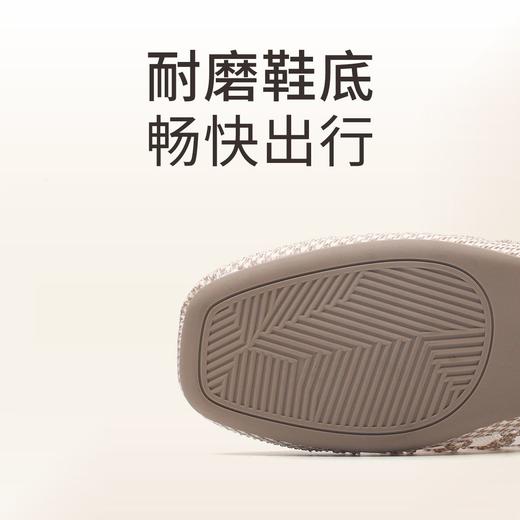 信诺妈妈拖鞋2025新款夏季舒适粗跟外穿包头半拖时尚网纱软底女鞋X5L032-93 商品图2