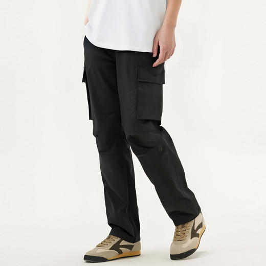 gxg.jeans男装 黑色时尚美式工装裤男松紧腰休闲长裤 25年春热卖 商品图2