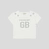 GOODBAI athletic GB logo印花拼接星星圆领紧身短款飞袖T恤 商品缩略图2
