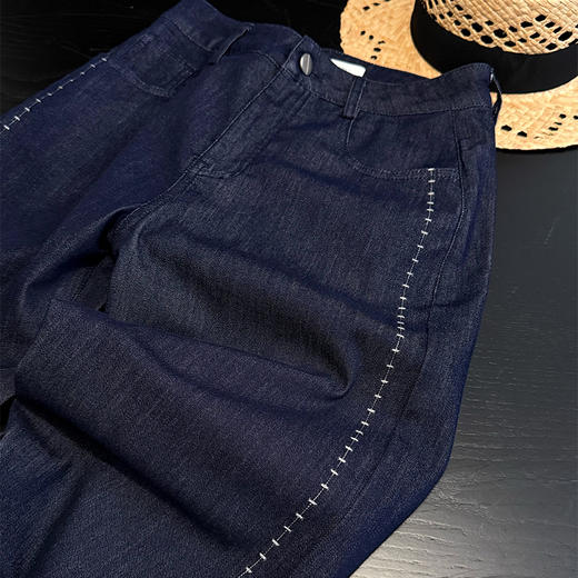 【预售7天】良木礼九分直筒裤（8955） 商品图4