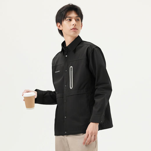 gxg.jeans男装 多色口袋设计工装户外翻领长袖衬衫 25年春热卖 商品图1