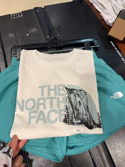 北面女士T恤➕短裤套装💥💥💰499/套‼️ 商品图1