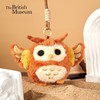 大英博物馆文明古希腊猫头鹰毛绒钥匙扣高端精致高级感女车载香氛挂件 商品缩略图0