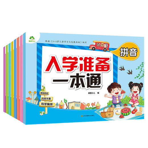 爱德少儿入学准备一本通10-20-50 100以内加减法拼音数学语言幼儿园大班一年级练习册幼儿大班学前班声母韵母拼音数学汉字描红测试 商品图7