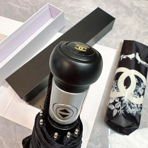 夏季特惠💰230 香奈儿 夏季新款 全自动折叠晴雨伞 商品图2