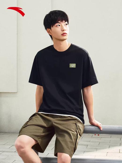 安踏冰丝T丨休闲短袖t恤男士夏季宽松简约百搭运动上衣152528127 商品图2