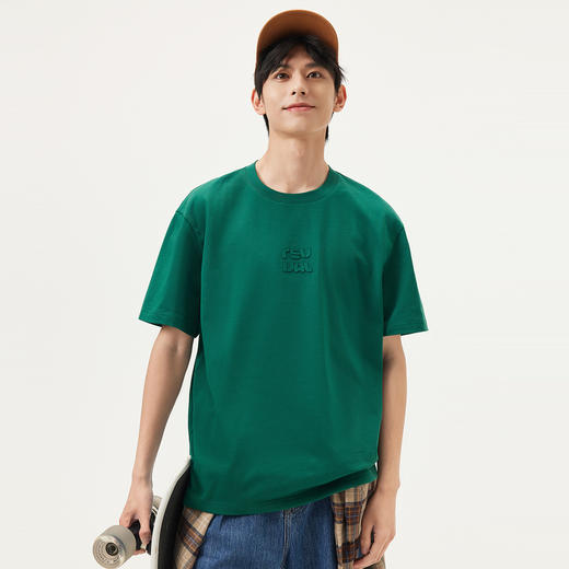 gxg.jeans男装  多色简约字母休闲宽松圆领短袖T恤 25年夏热卖 商品图3