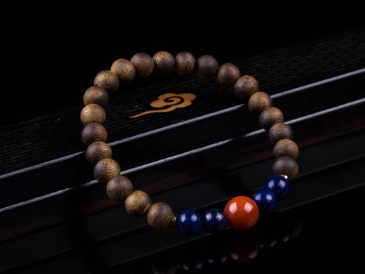 XY0333沉香+南红青金石手串 商品图7