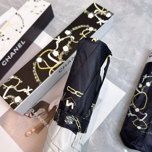 夏季特惠💰240 CHANEL香奈儿 夏季新款 全自动折叠晴雨伞 商品图7