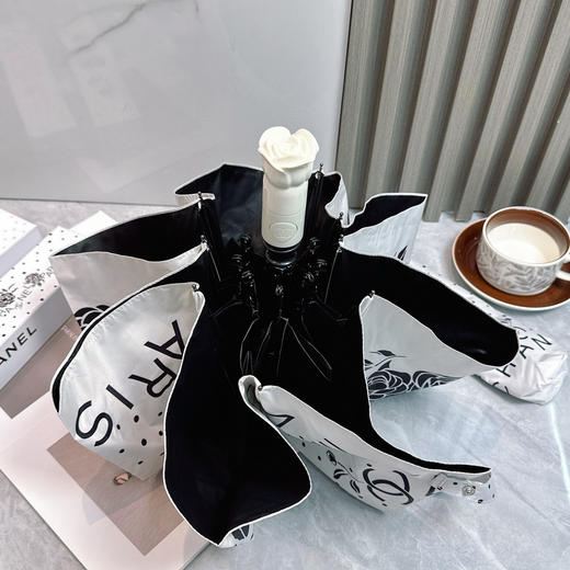 夏季特惠💰230 CHANEL 香奈儿 夏季新款 全自动折叠晴雨伞 商品图5