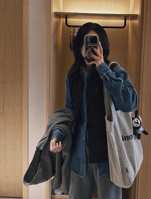 patagonia 实用好看男女同款条纹帆布包托特包 商品图8