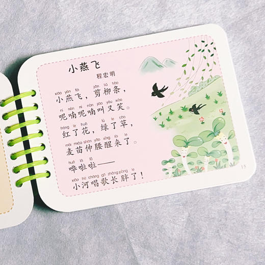 爱德少儿宝宝启蒙学习卡全10册套装宝宝儿童早教拼音英语数学唐诗儿歌谜语三字经3-6岁启蒙认知识字卡幼儿撕不烂无图识字卡认汉字拼音卡片 商品图8