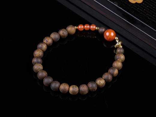 XY0334沉香+南红个性穿搭手串 商品图6