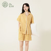 优选丨宜色家睡衣女夏季新款A类100%纯棉舒适短袖短裤情侣家居服套装 723 商品缩略图4