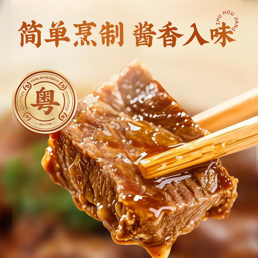 【新品尝鲜】珠江桥牌 柱侯酱50g 商品图5